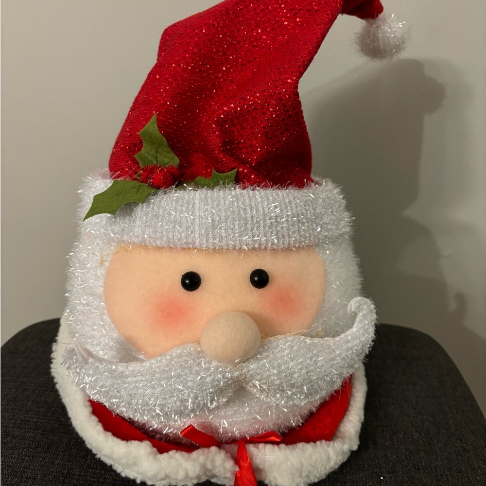 Santa Claus Plush tree topper Decoration